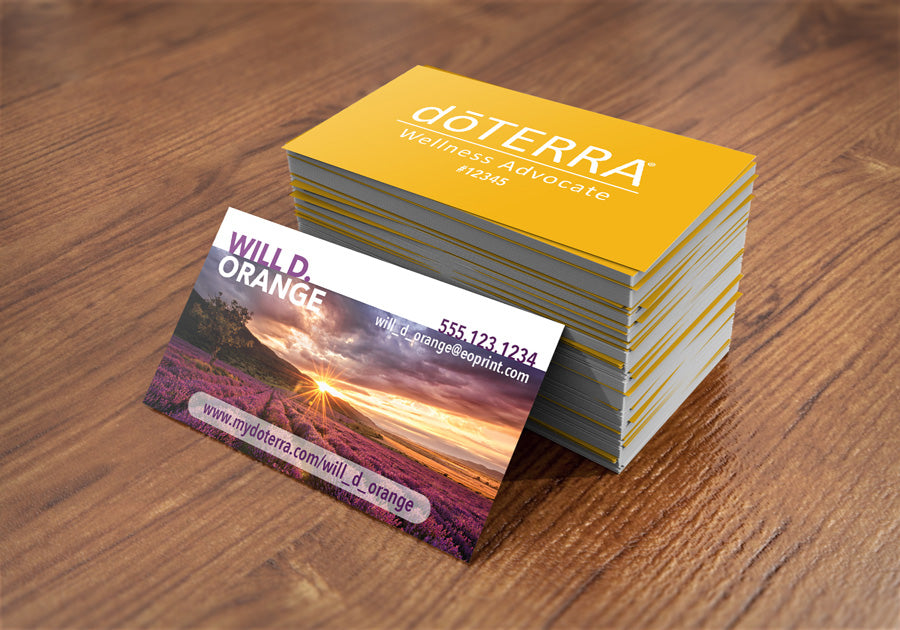 Lavender Fields doTERRA Business Cards