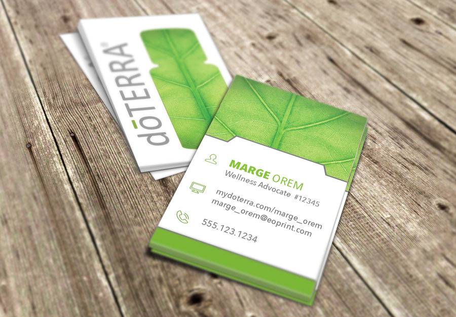 Nature Silhouette doTERRA Business Cards