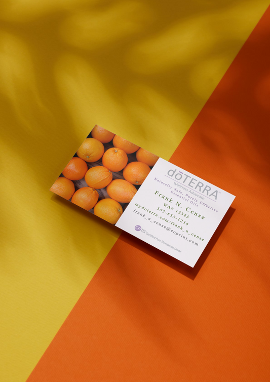 Simple Plant doTERRA Business Cards