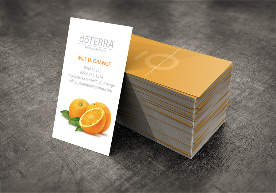 Minimalist Plants doTERRA Business Cards